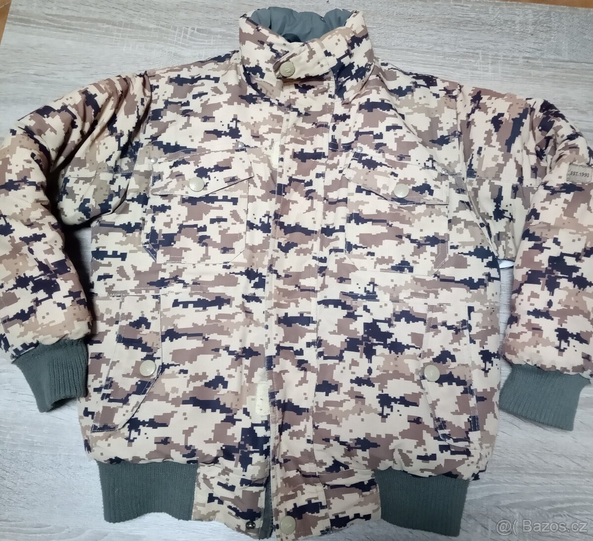 Zimní chlapecká oboustranná bunda vel.140 / 146 - 4