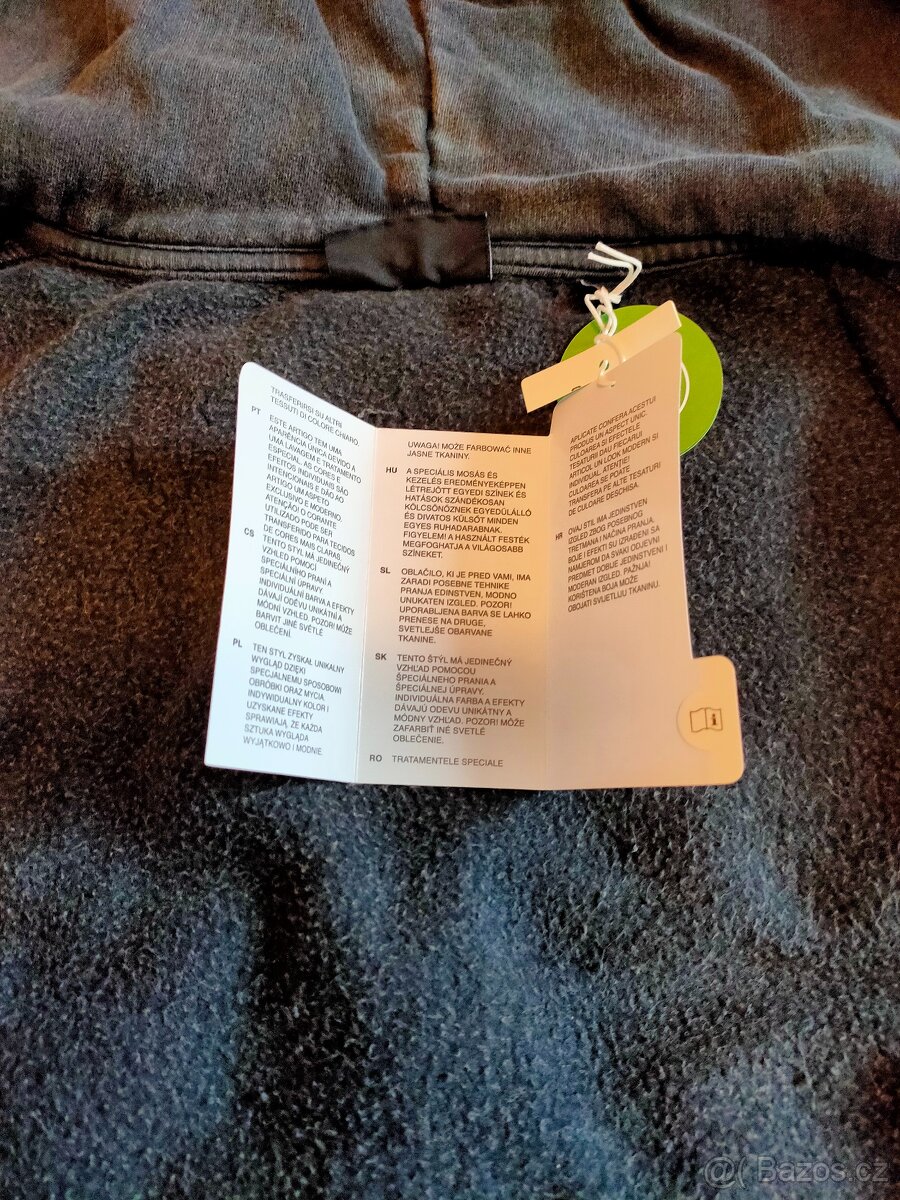 Tepláková bunda mikina C&A s kapucí - 4