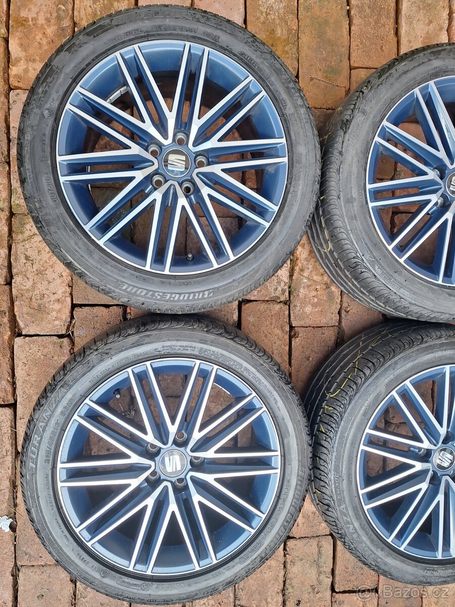 Originál alu r16 5x100 SEAT - 4