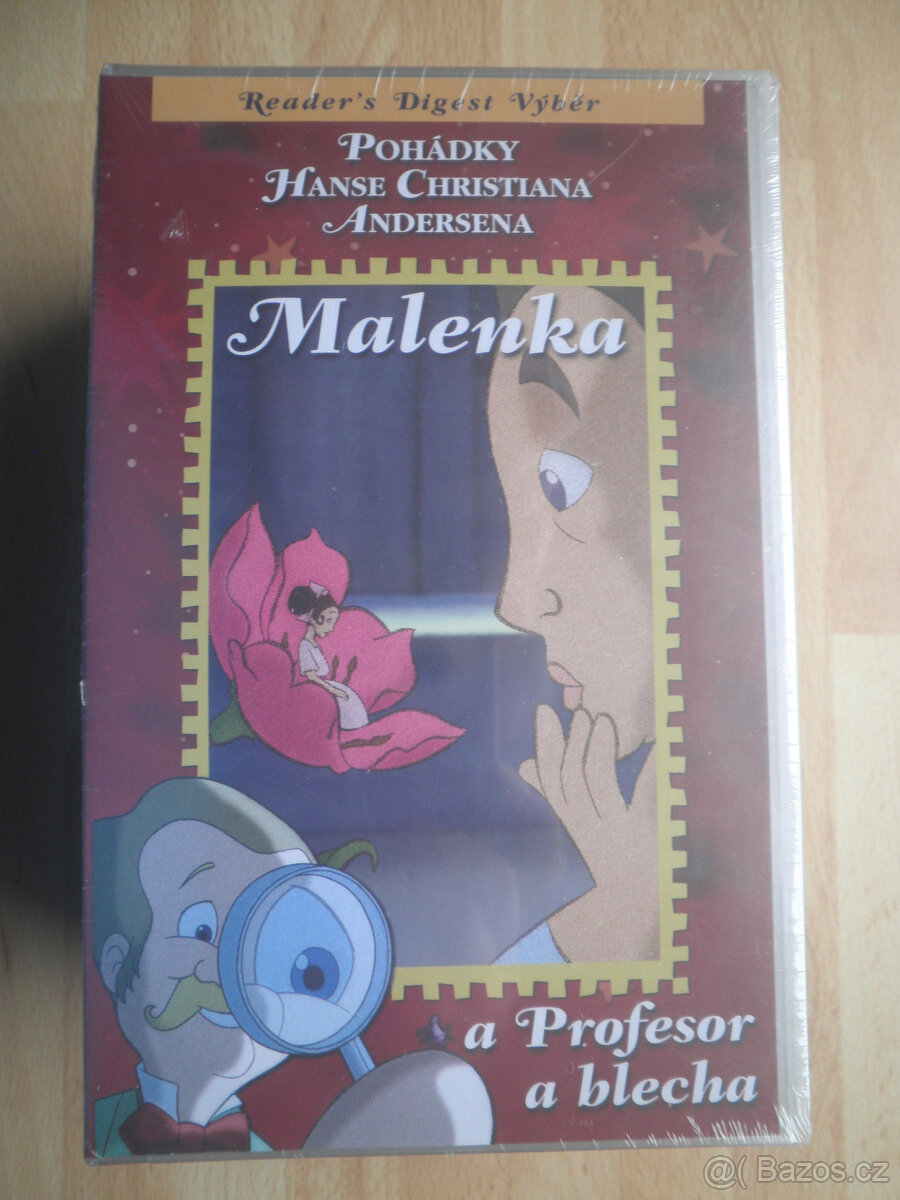 VHS kazety pohádky - 4