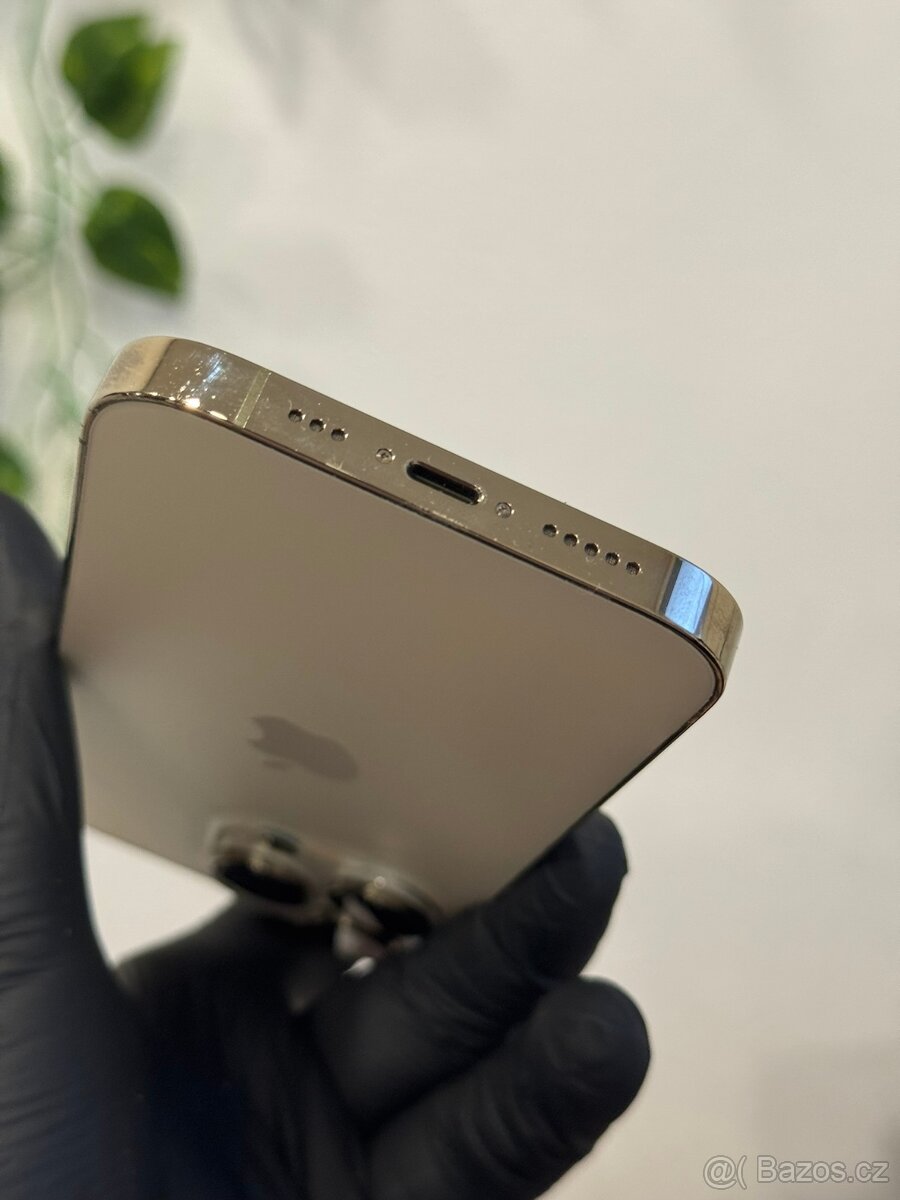iPhone 14 Pro 128GB zlatý - 99% baterie, DPH - 4