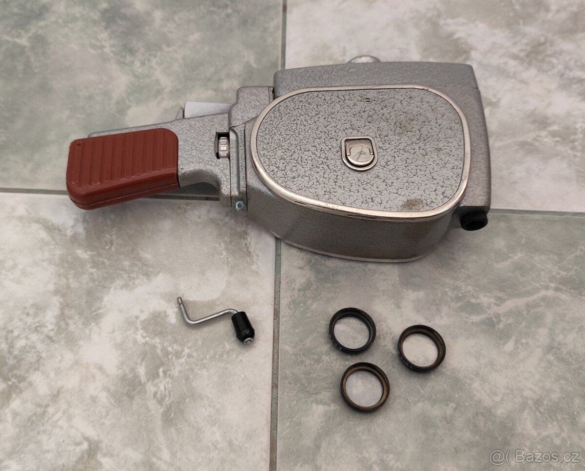 RETRO MECHANICKÁ KAMERA QUARZ PRO SBĚRATELE - 4