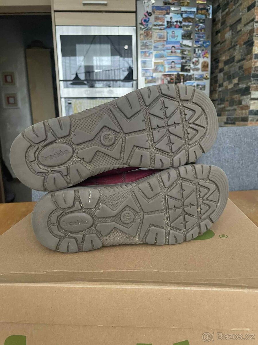 Zimní kožené boty Froddo velikost 35 - 4