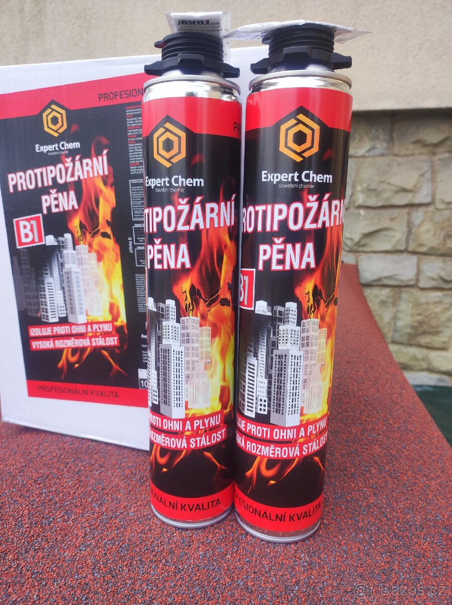 Protipožární pěna B1 750 ml - 4
