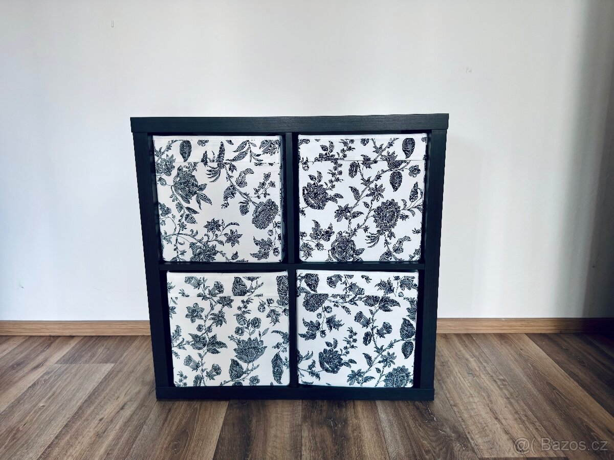 Moderní set policových dílů s úložnými boxy - 4