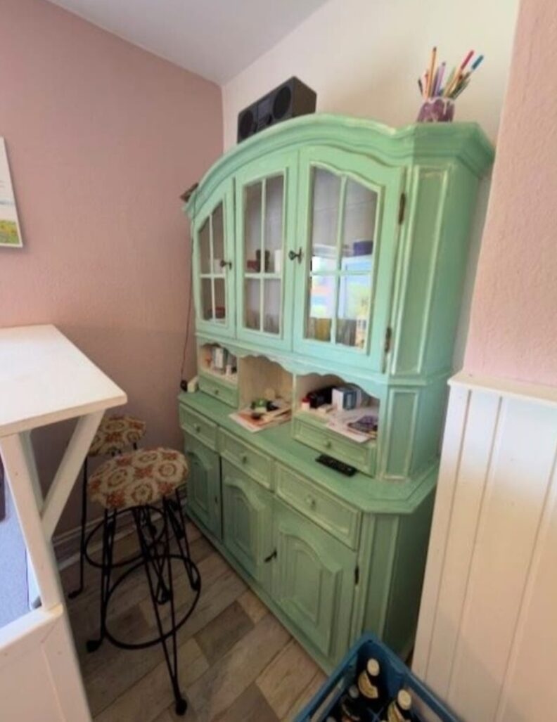 Mátová linka v shabby chic stylu, 6812 - 4