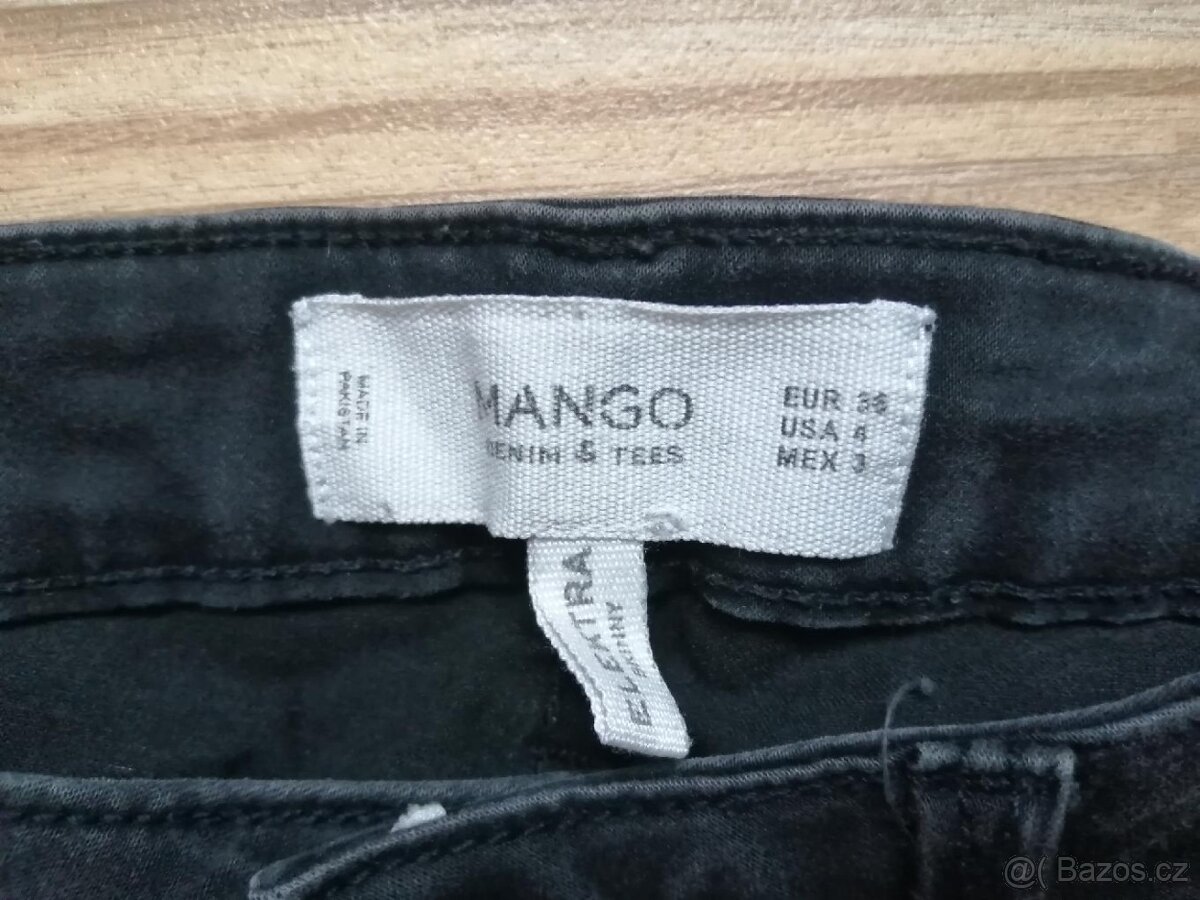 Džíny MANGO, vel. XS/34 - 4
