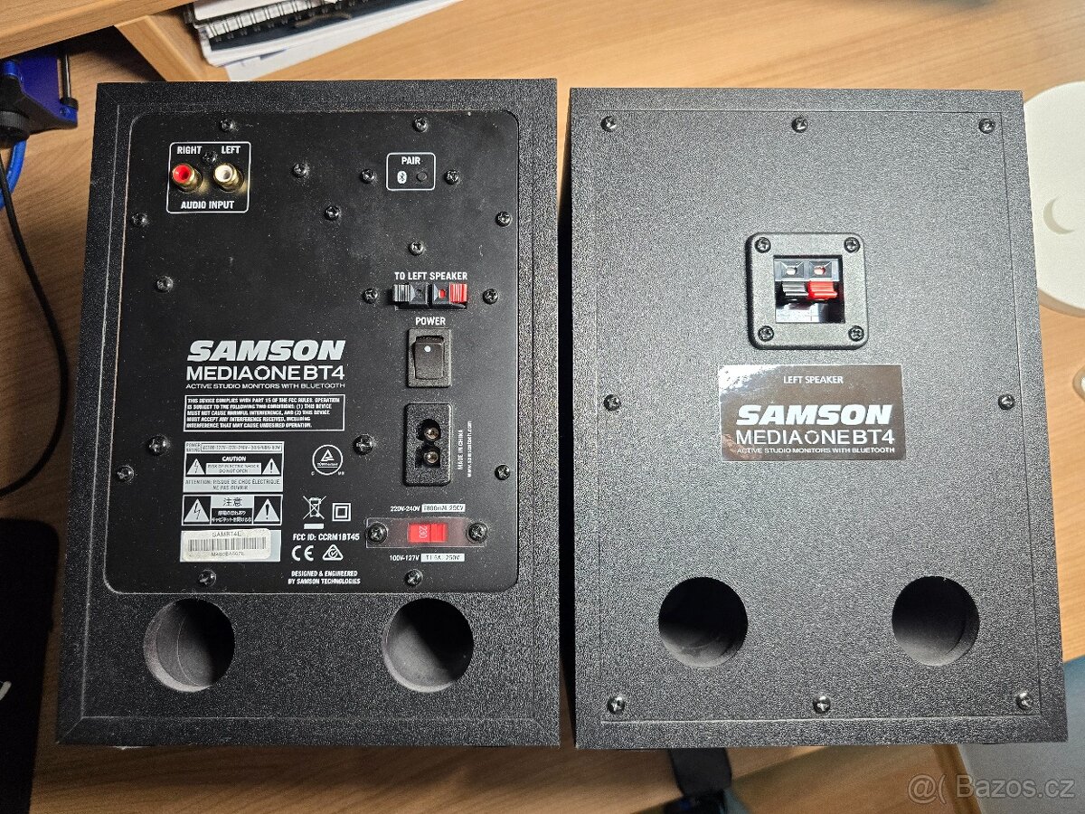 Set pro domácí studio/stream: Samson BT4 + Behringer Q802USB - 4
