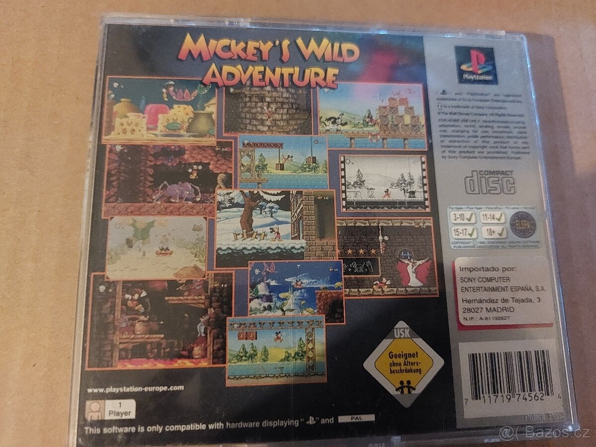 Mickey mouse adventure PSX / PS1 / Playstation 1 - 4