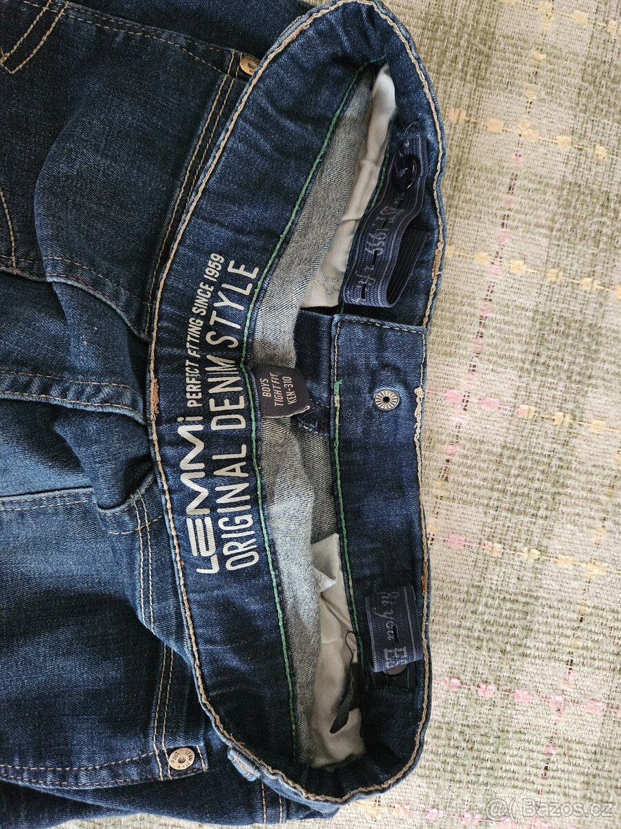 Chlapecké džíny vel.134 - DENIM - 4