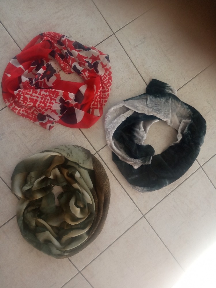 Dámská čepice, klobouček, šála, šátek - 4
