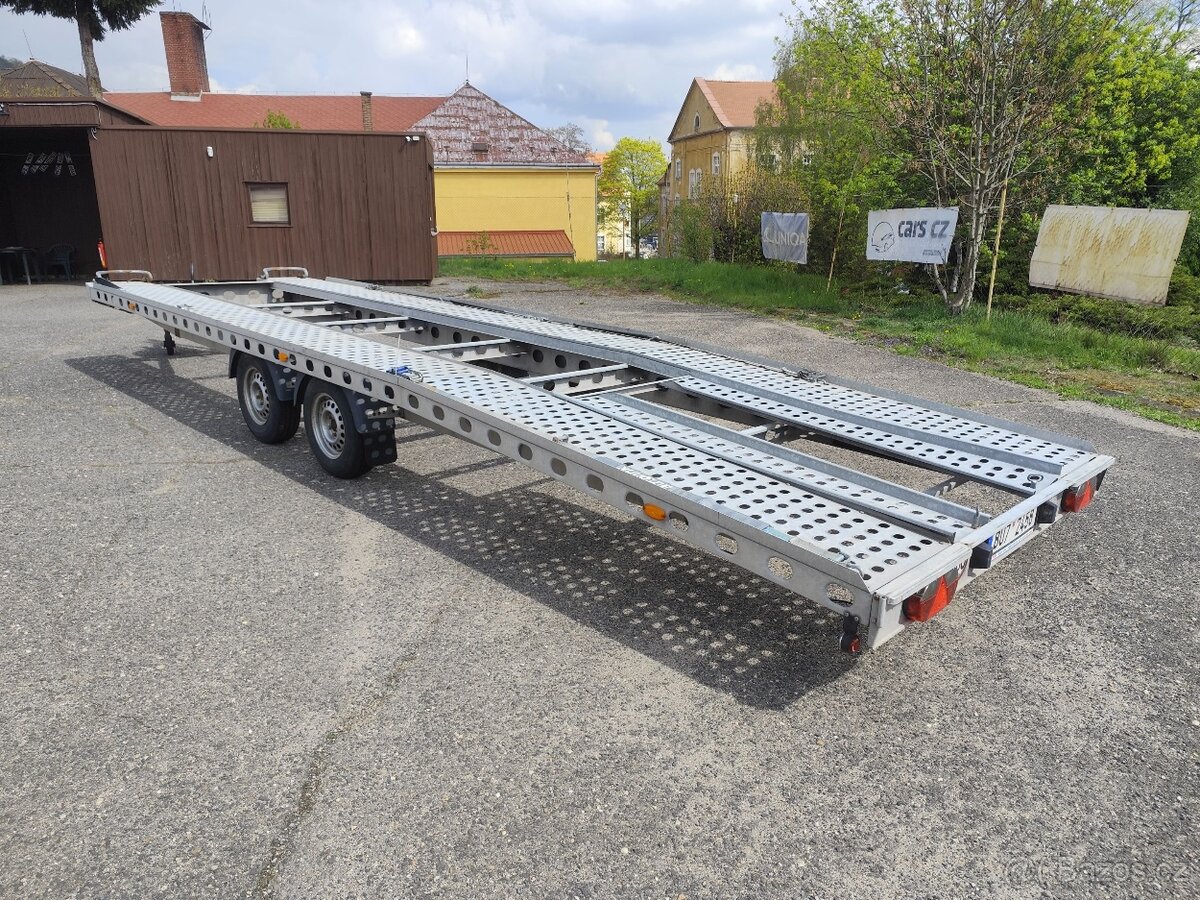 Autopřepravník Vapp.Podvalník na dvě auta.3500kg.R.V.2016 - 4
