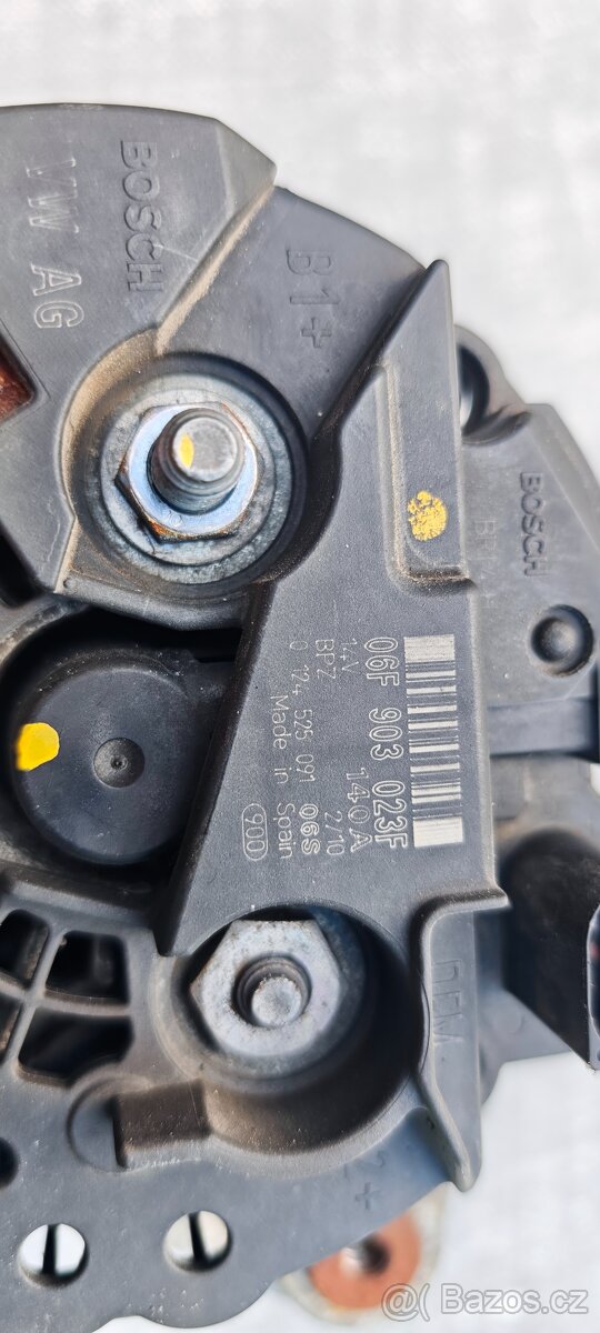 Alternátor 2.0 tdi 103kw - 4