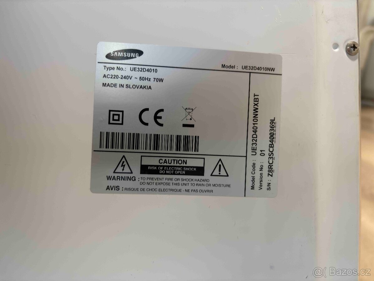 TV - Samsung UE32D4010 - 4