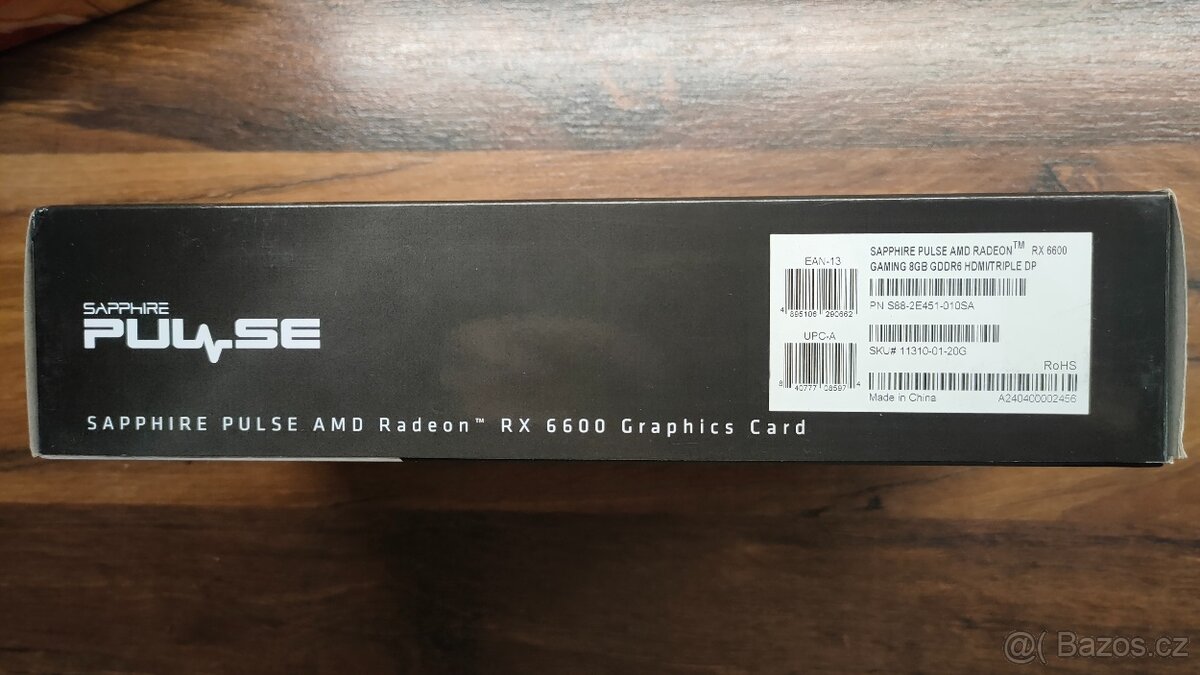 SAPPHIRE PULSE RADEON RX 6600 8GB - 4