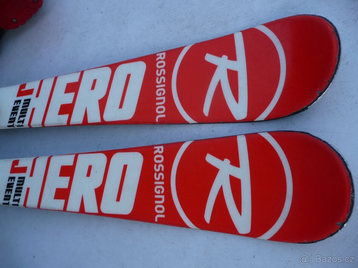 Detske lyže ROSSIGNOL - 120cm + boty DALBELLO 34 eu SET - 4