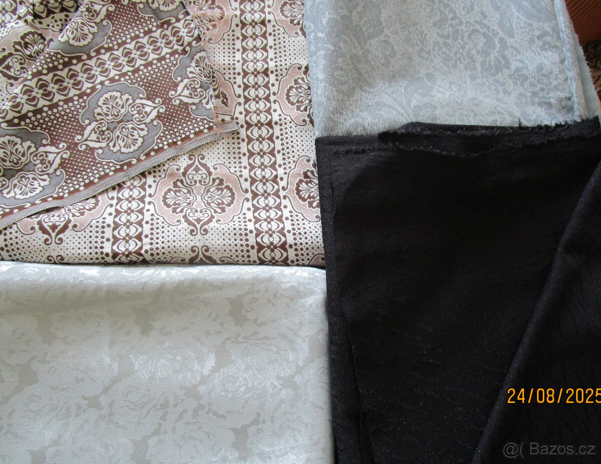 Predám látky na šitie, pre deti, retro.... - - 4