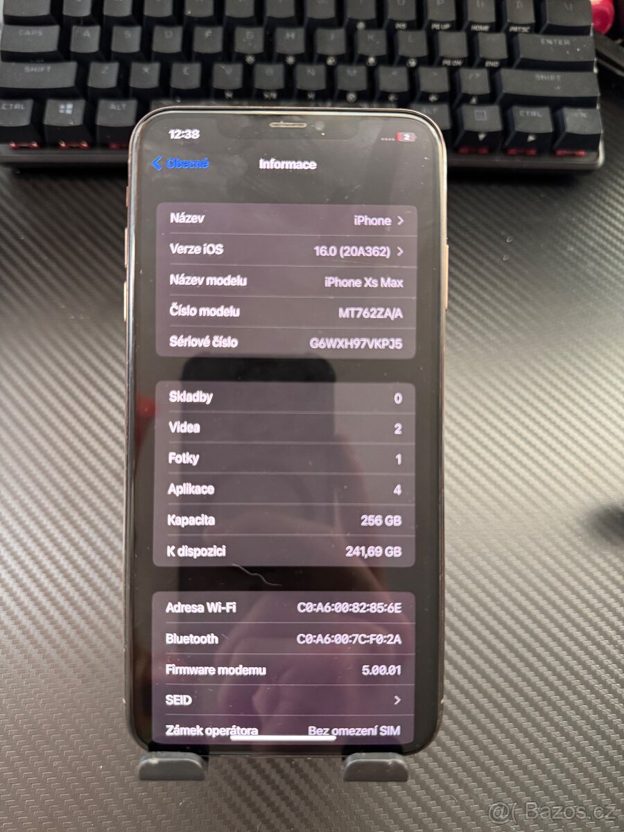 iphone xs max 256gb zlaty - 4