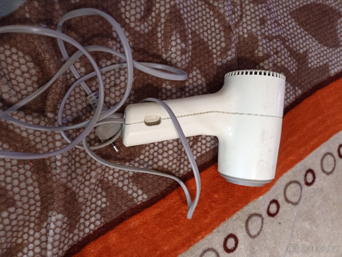 Retro feny na vlasy bílí a fialový - 4