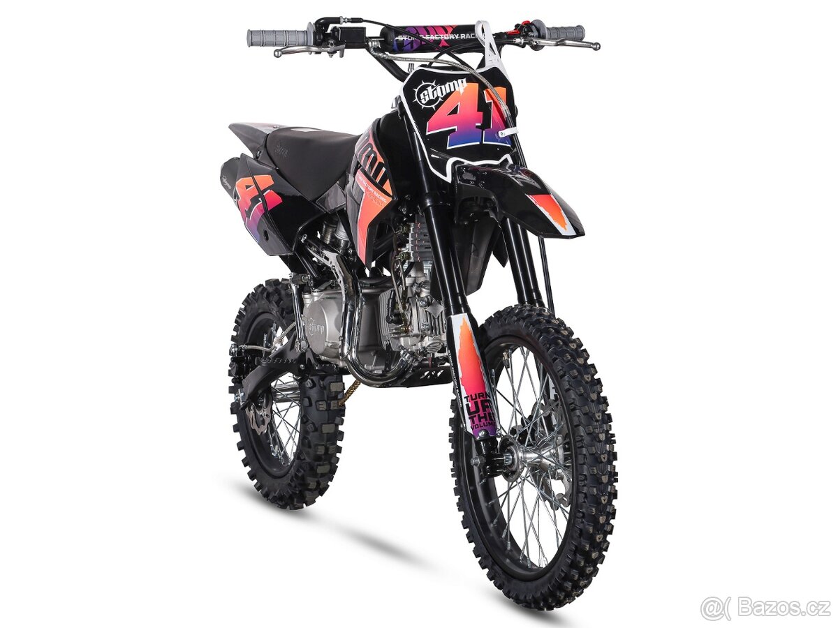 Pitbike Stomp Z3-140 BW, kola 17x14 + DNM
