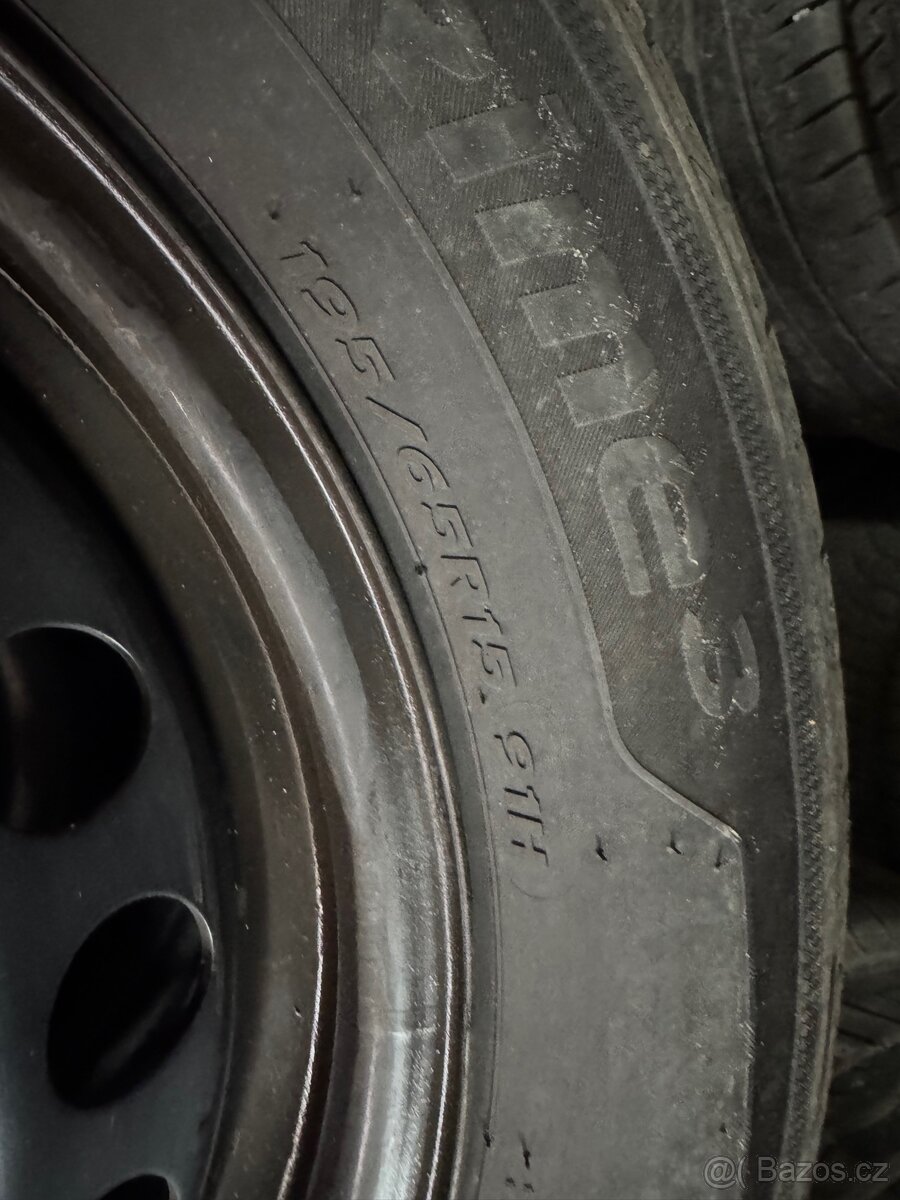 Sada kol 5x112R15, letní pneu Hankook 195/65R15 - 4