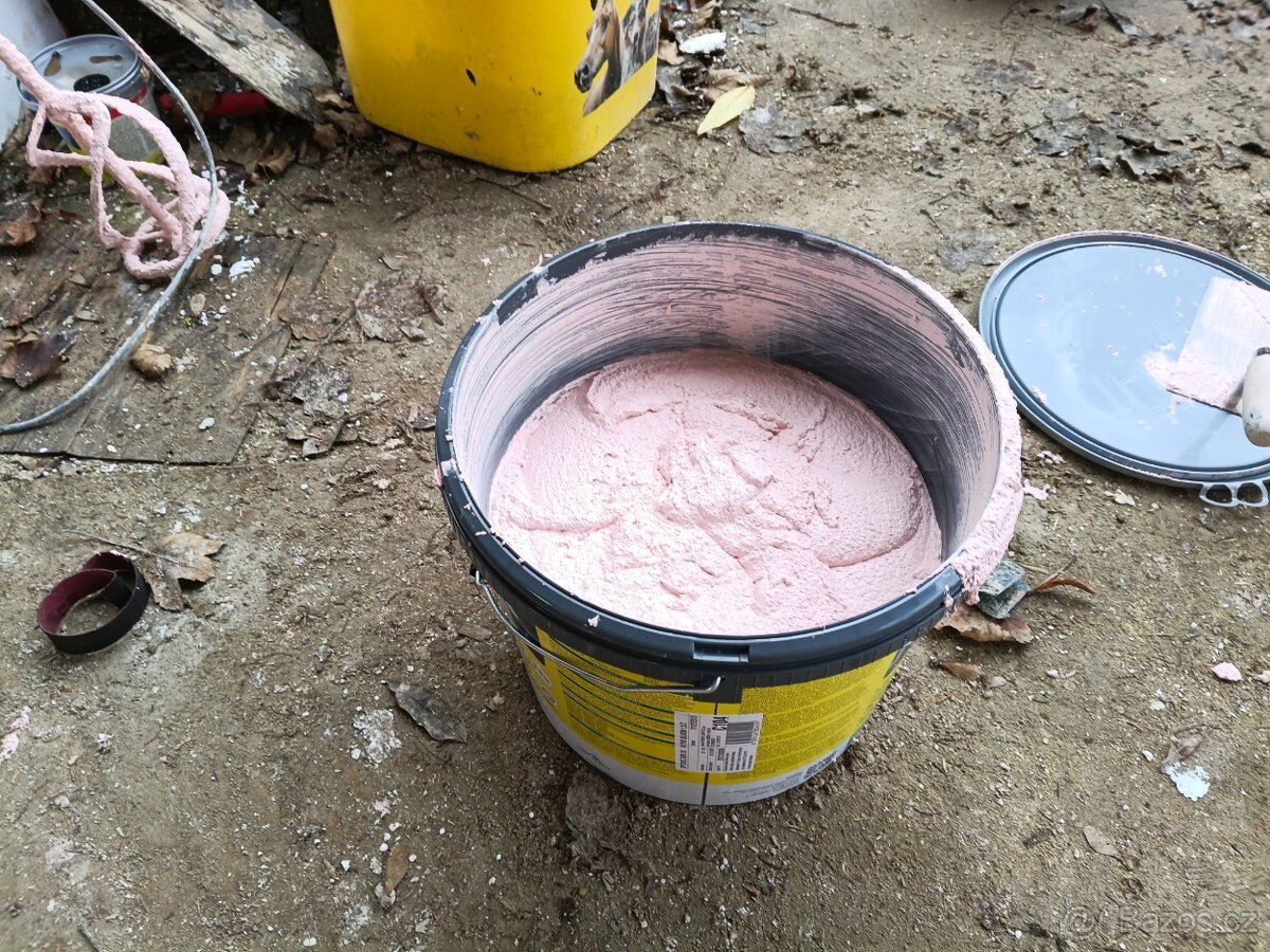 Silikonová fasadni omítka weber - 4