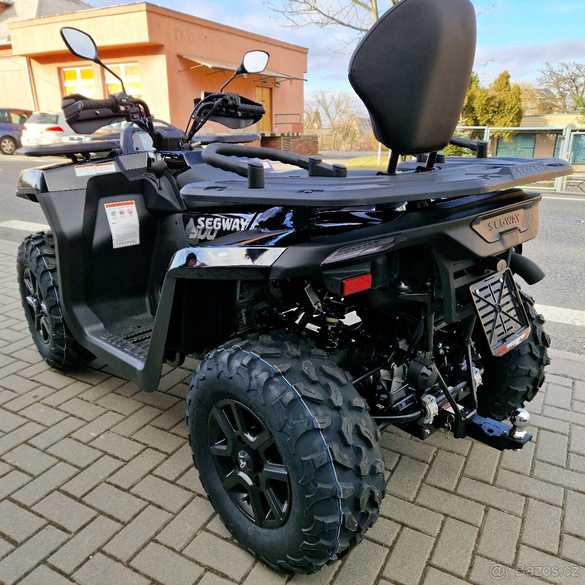 Nová čtyřkolka Segway AT5L Green s posilovačem a Bílou SPZ