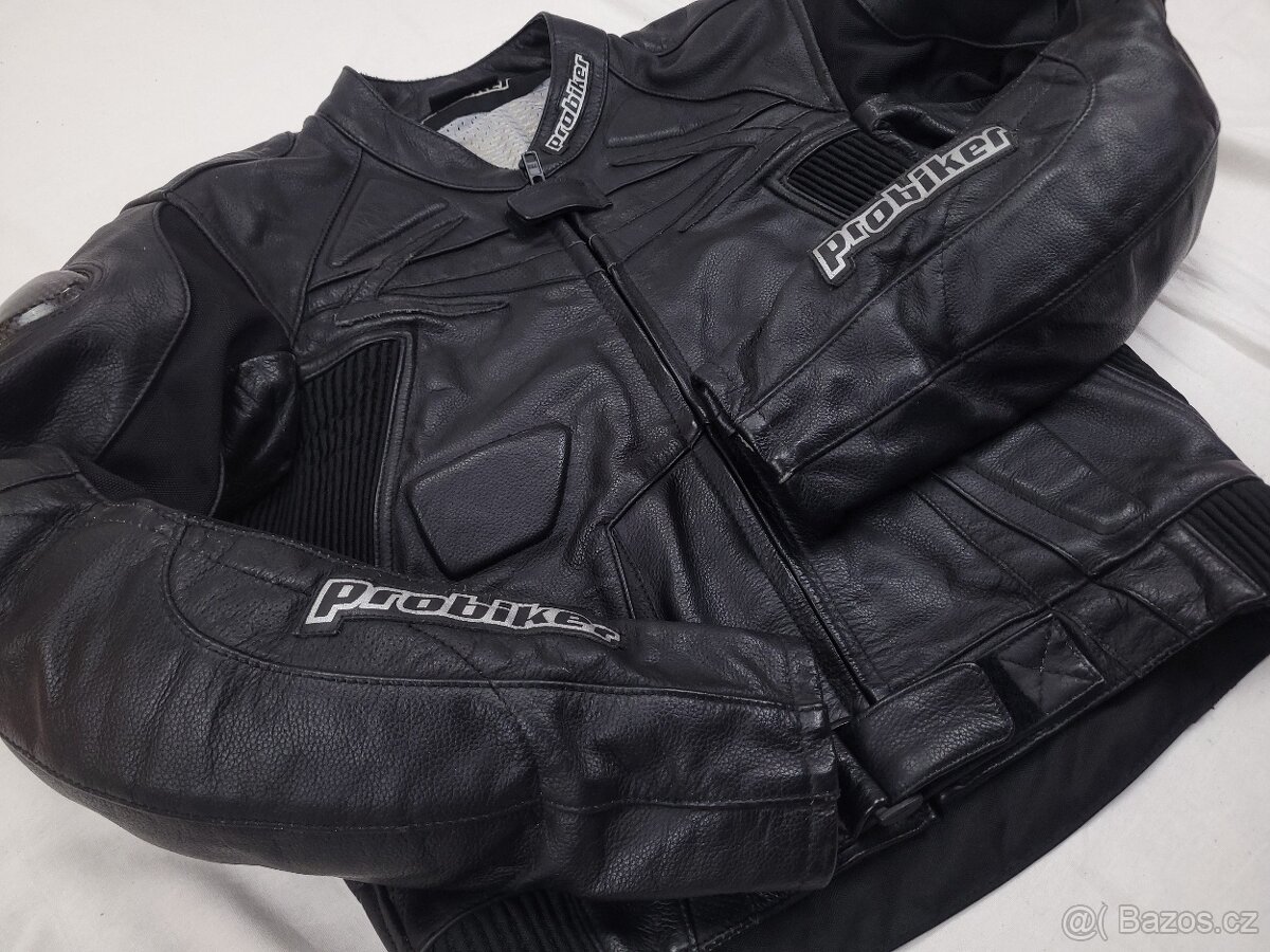 Probiker PRX Black pánska dvojdielna moto kombinéza 50 M - 4