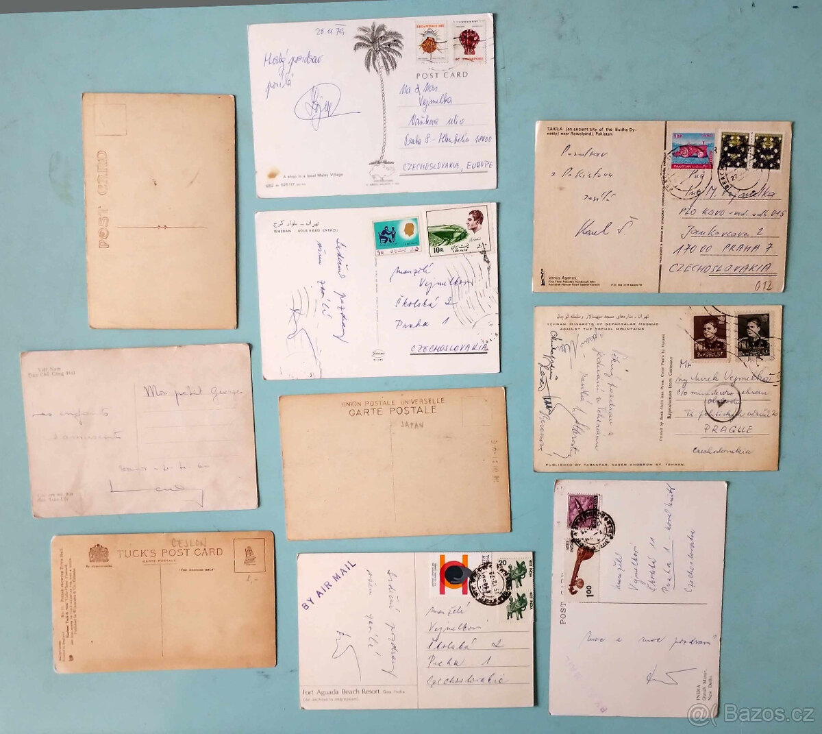 Staré pohlednice a průvodce cizina - 4