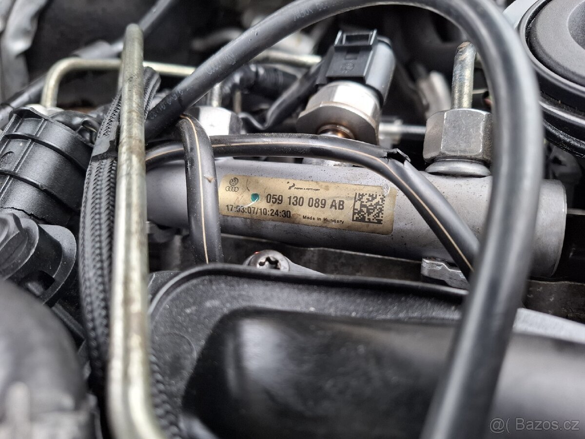 Vstřikovací trysky / Lišta - rampa vw touareg 3.0D / 165 k.w - 4