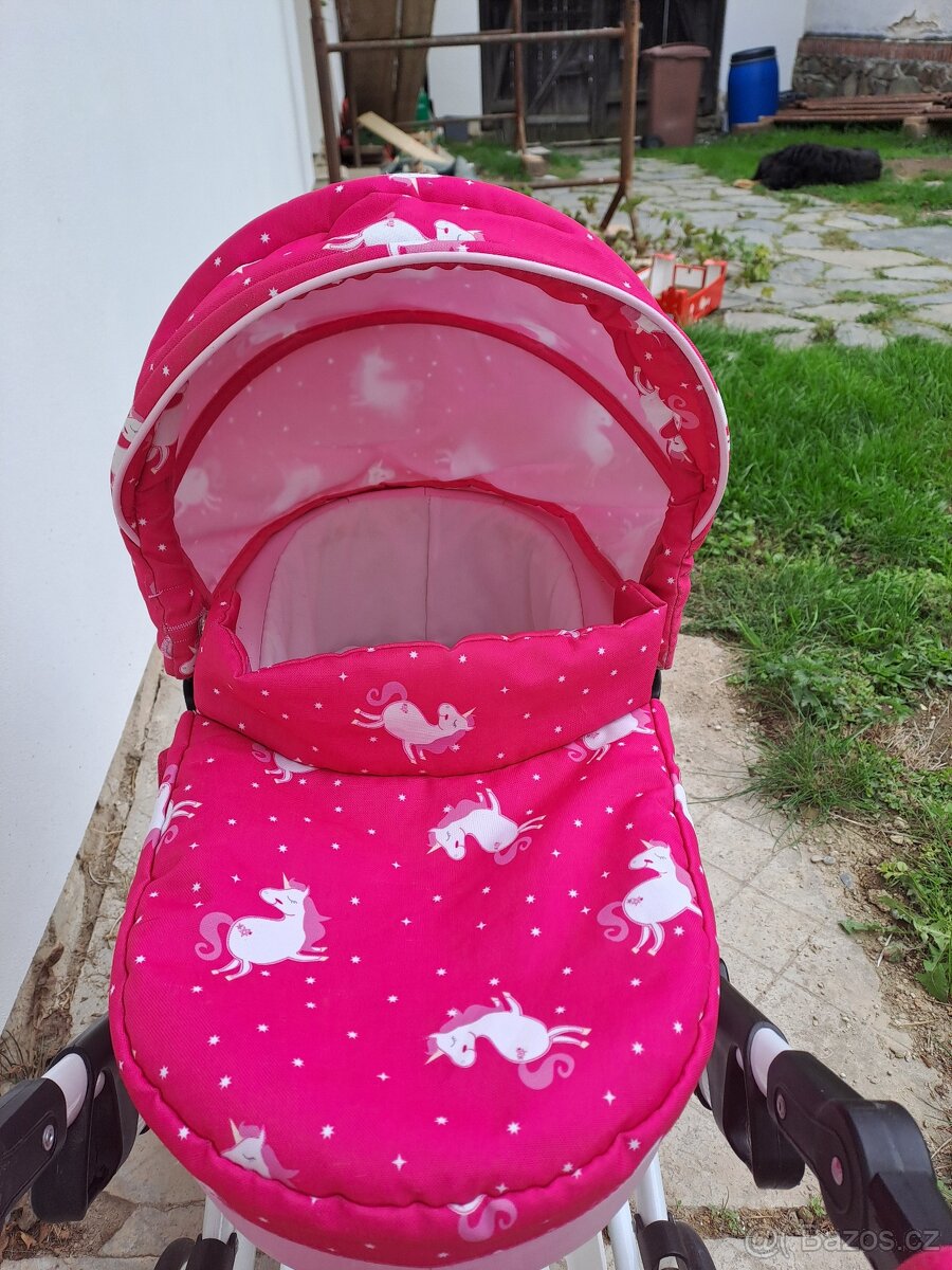 Dětský kočárek pro panenky Viky - 4