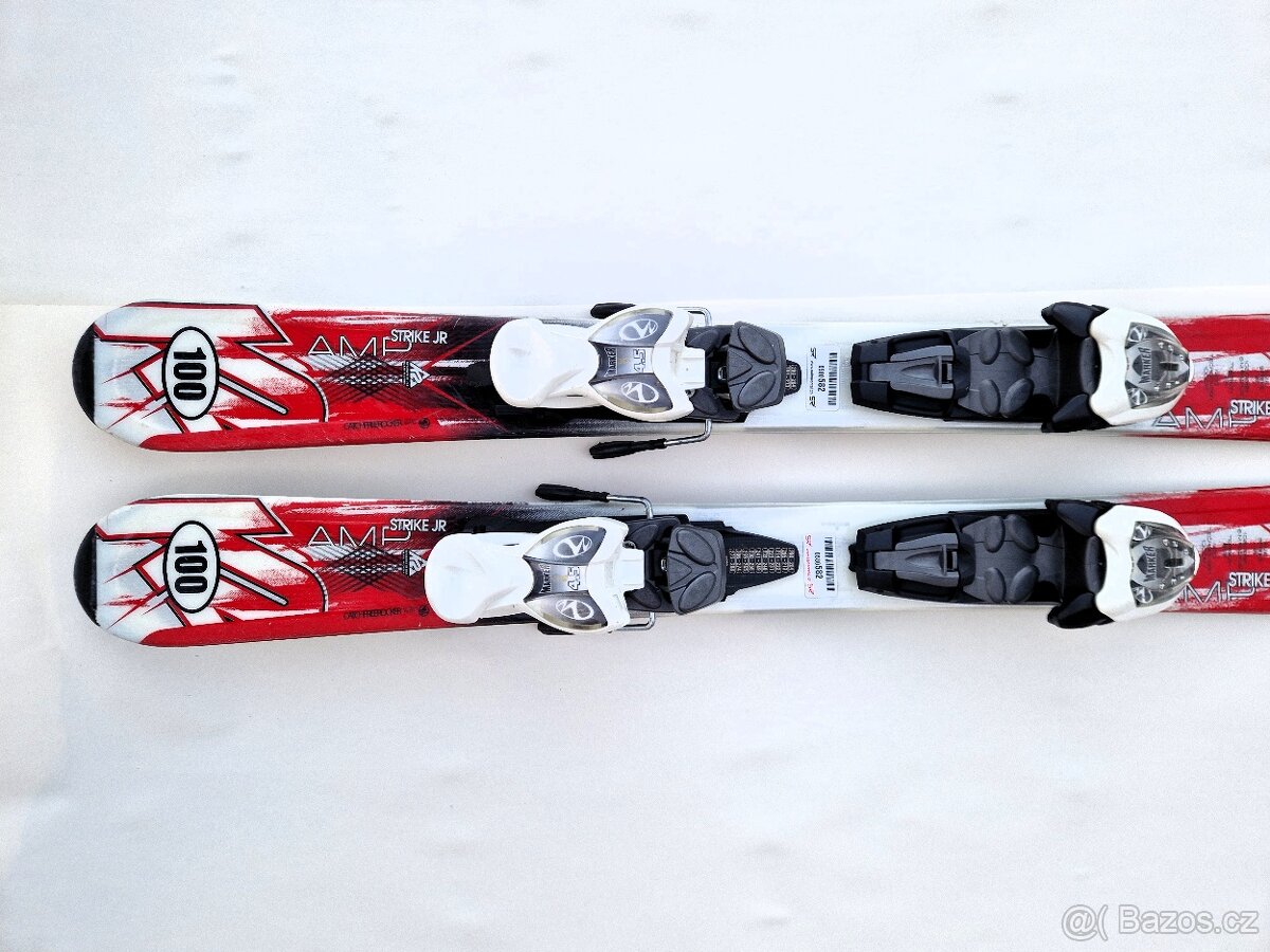 Dětské lyže K2 - 100 cm s vázáním do 45 kg - 4