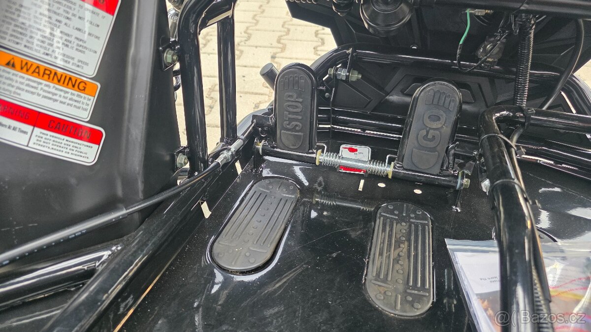 Dětská Buggy Cheetah Mini 163ccm ,variator, 5-10let červená - 4