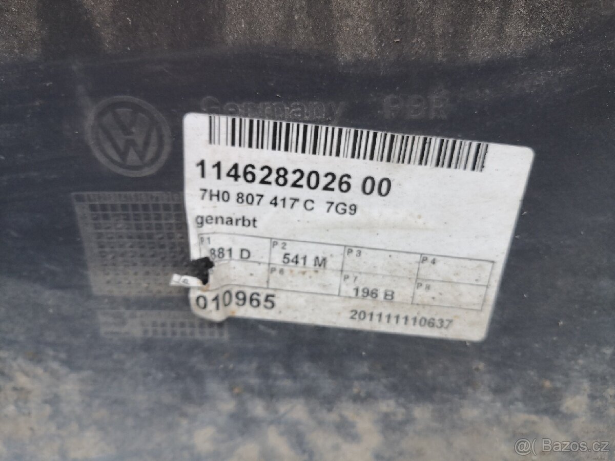 Zadni naraznik VW T5, original,Transporter - 4