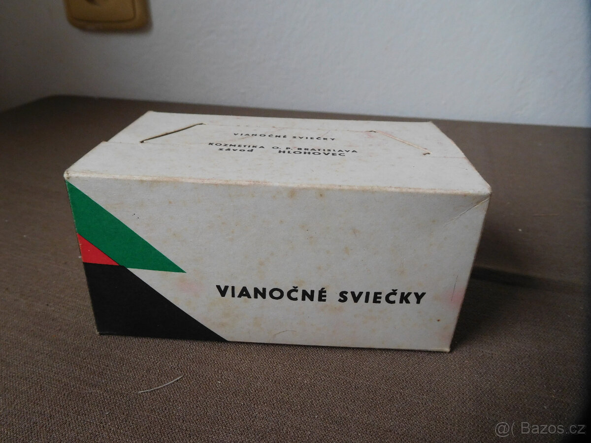 STARÉ VÁNOČNÍ SVÍČKY - 3 - 4