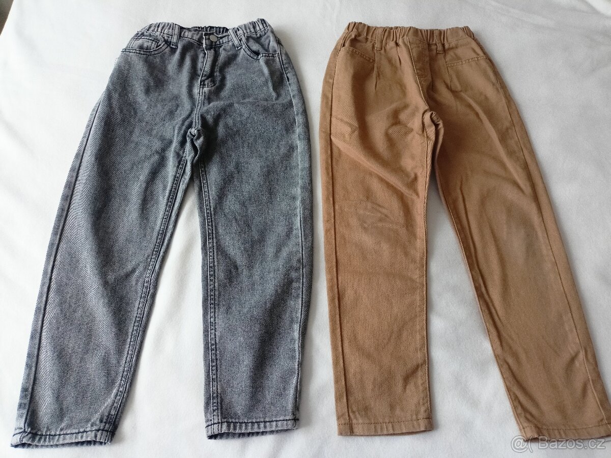 2x dětské džíny, vel.128/134 (8-9 let) - 4