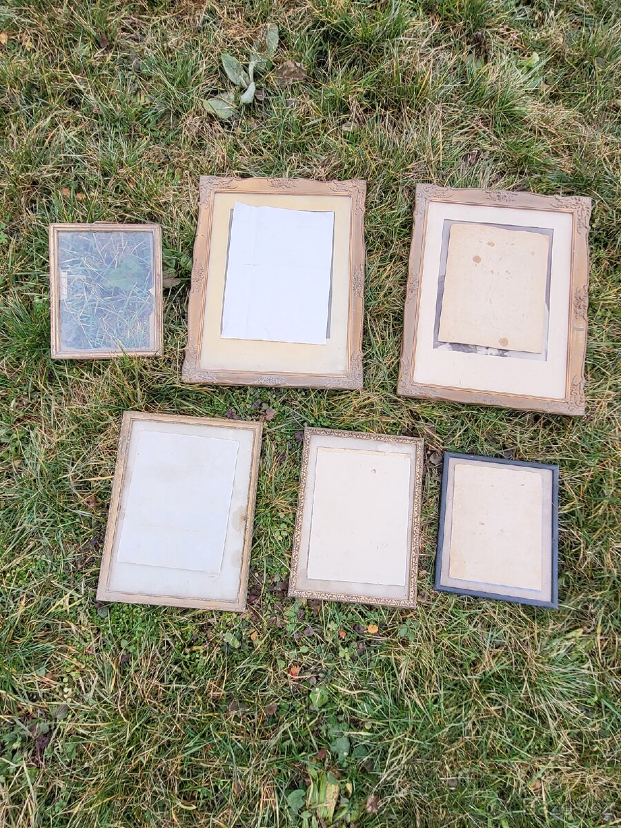 Staré obrazy, rámy - 4