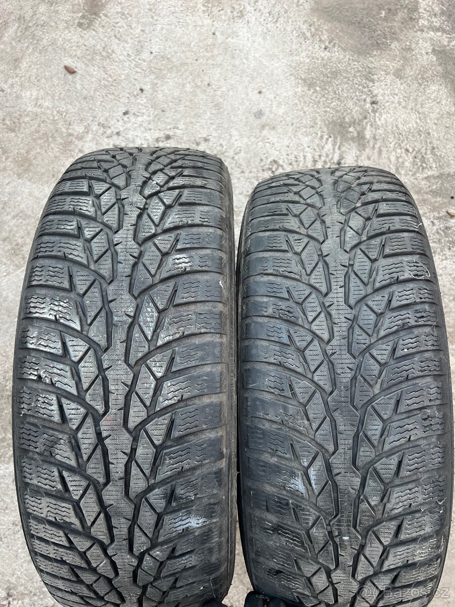 2 Pneu Nokian M+S 40% 215/60/16 DOT4415 - 4