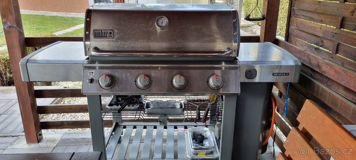 Plynový gril zn. WEBER GENESIS II - 4