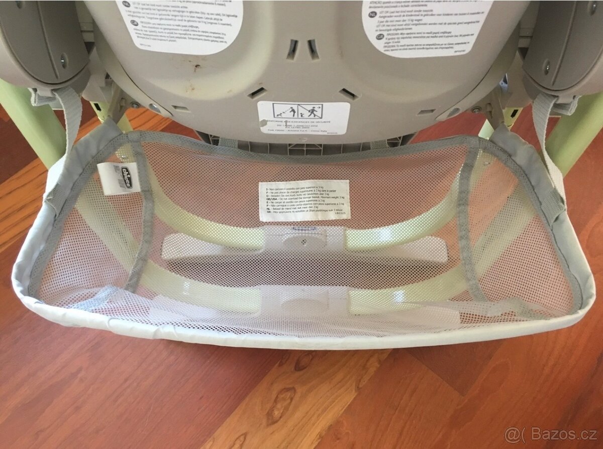 Detska jidelni zidlicka Chicco polly Magic 2v1 - 4