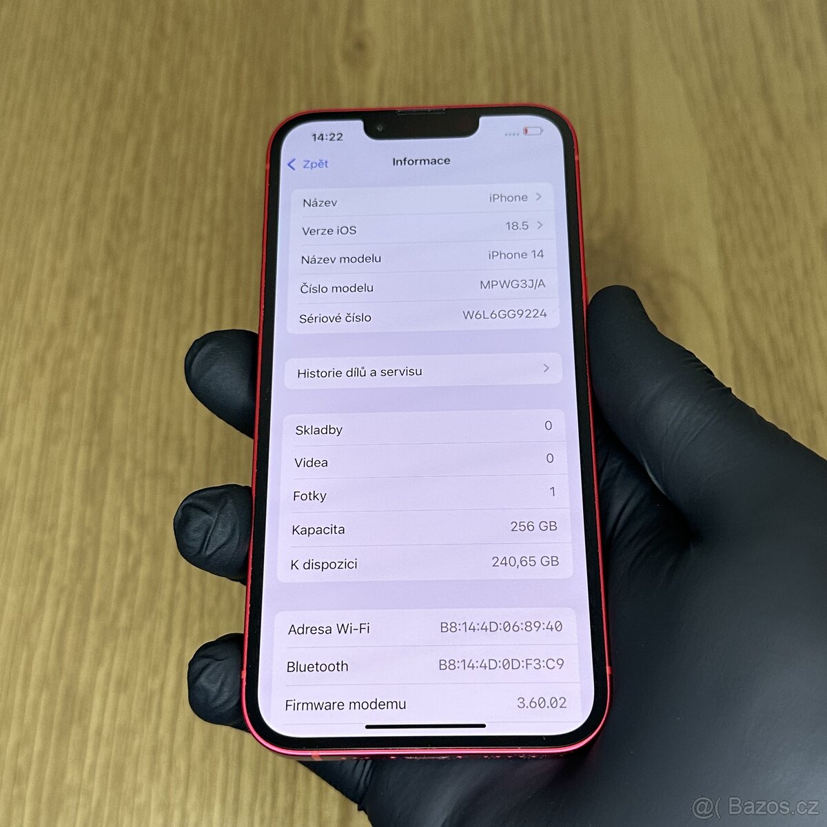 iPhone 14 256GB Red ZÁRUKA - 4