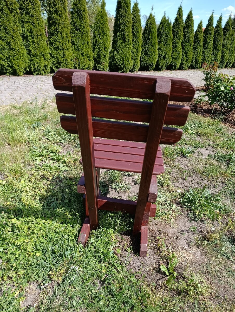 Dřevěný zahradní nábytek - 4
