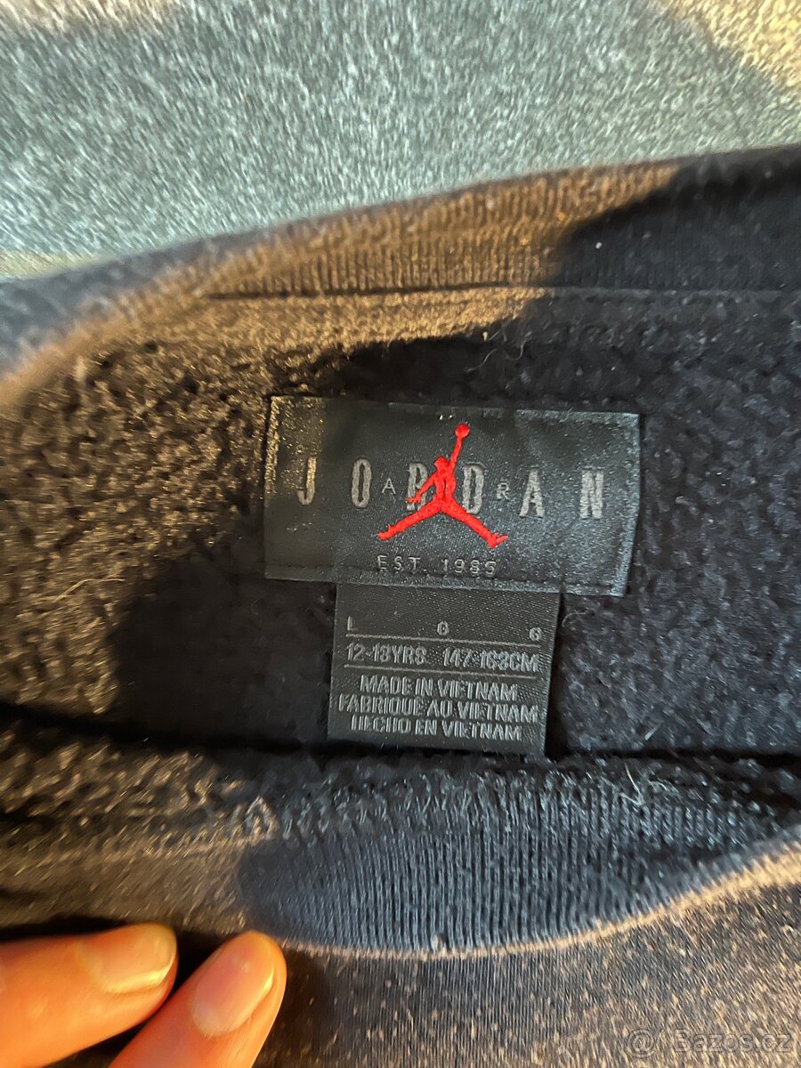 Černá mikina Jordan - 4