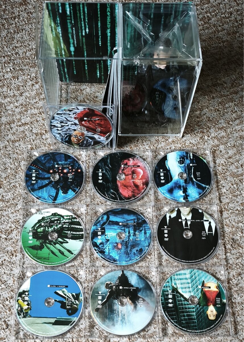 The Ultimate Matrix Collection – 10× DVD + busta Nea + 80str - 4