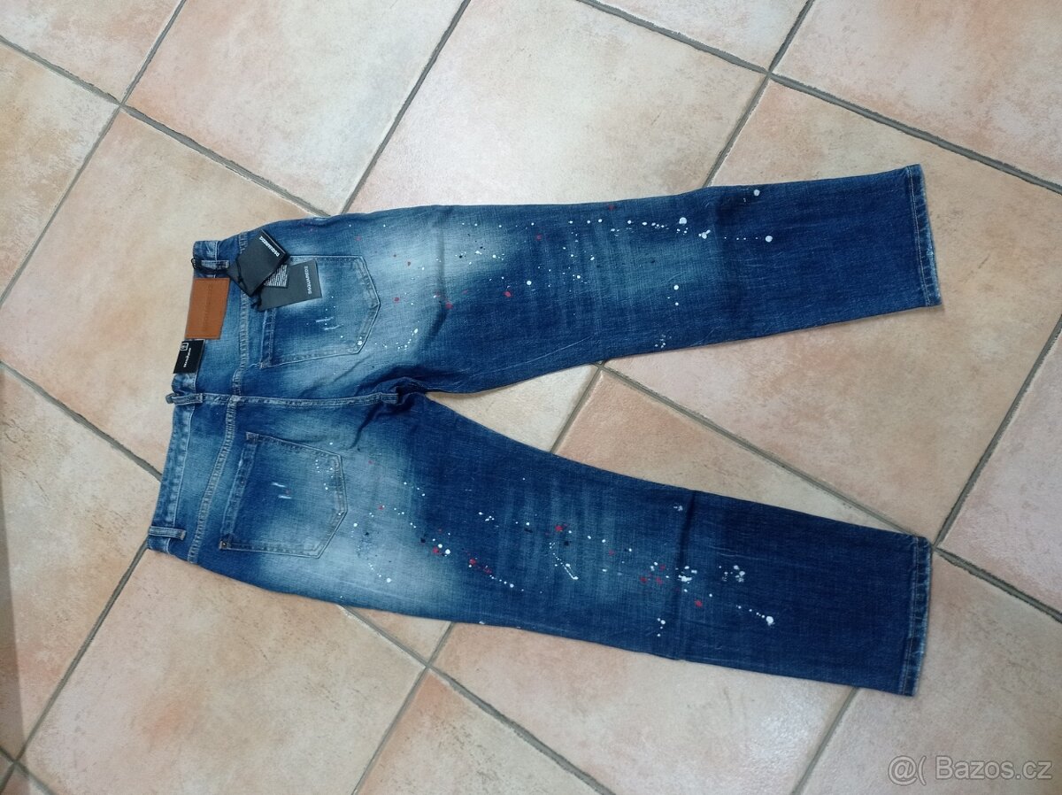 NOVÉ džíny Dsquared2 - 52 (L) - 4