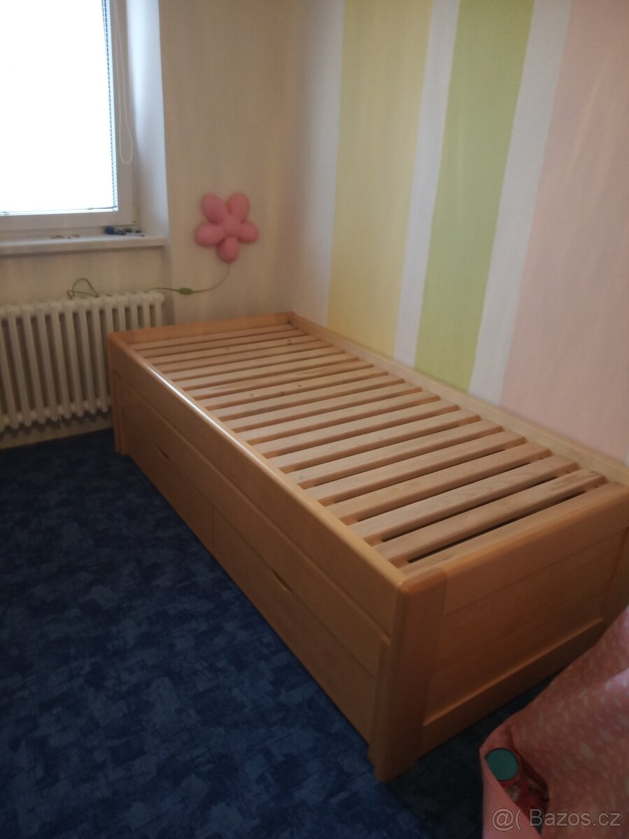 Postel z masivu lípa - 4