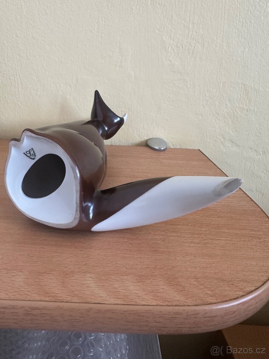 Soška Lištička,zn.Lesov,Jaroslav Ježek,bruselský styl - 4