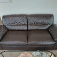Prodám levně koženou sedací soupravu 3+2 - 4