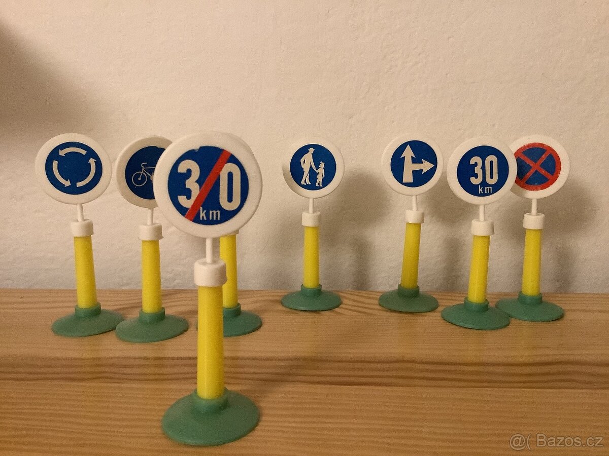 Dětské retro dopravní značky - 4