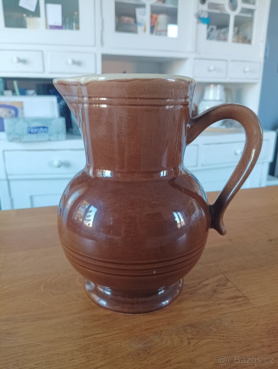 KERAMICKÝ GLAZOVANÝ DŽBÁN - 4